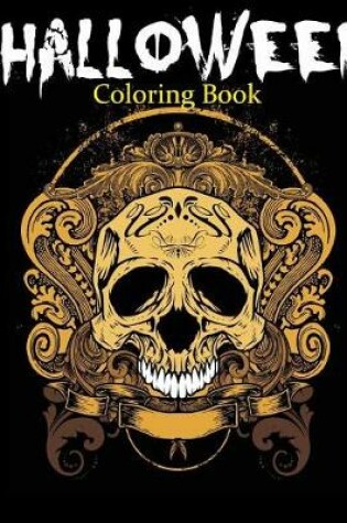 Cover of Halloween Coloring Book