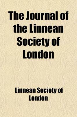 Book cover for The Journal of the Linnean Society of London (Volume 22)