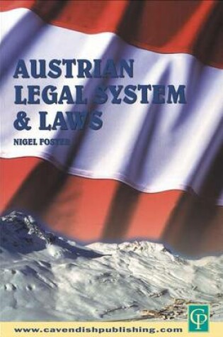 Cover of Austrian Legal System and Laws