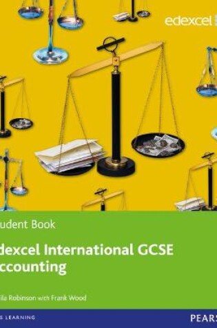 Cover of Edexcel International GCSE Accounting Student Book with ActiveBook CD