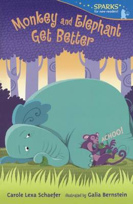 Book cover for Monkey and Elephant Get Better