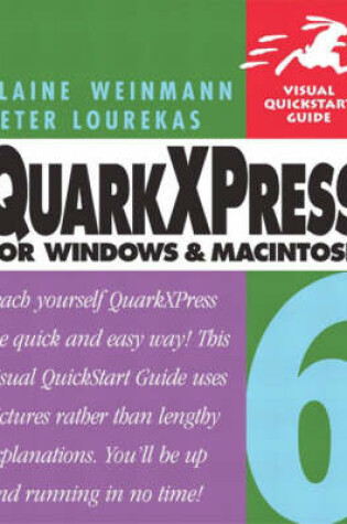 Cover of QuarkXPress 6 for Windows and Macintosh:Visual QuickStart Guide with  Computing Mousemat