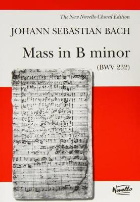 Cover of Mass In B Minor BWV 232 - Novello Edition