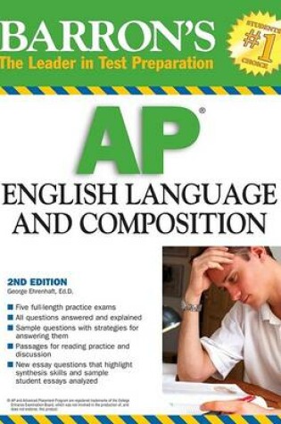 Cover of Barron's AP English Language and Composition