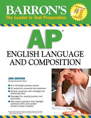 Cover of Barron's AP English Language and Composition