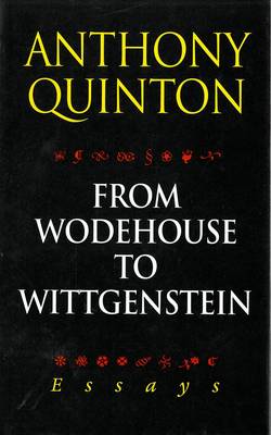 Book cover for From Wodehouse to Wittgenstein