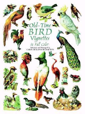 Book cover for Old-time Bird Vignettes in Full Colour