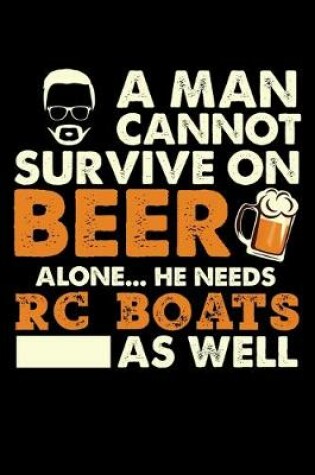 Cover of A Man Cannot Survive On Beer Alone He Needs RC Boats As Well