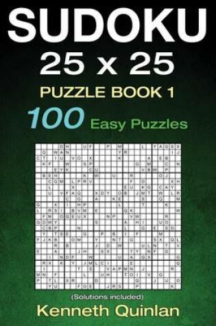 Cover of SUDOKU 25 x 25 Puzzle Book 1