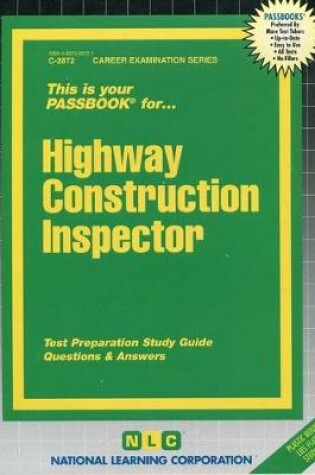 Cover of Highway Construction Inspector