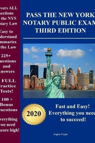 Cover of Pass the New York Notary Public Exam Third Edition