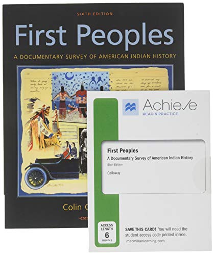 Book cover for First Peoples & Achieve Read & Practice for First Peoples (Six-Months Access)
