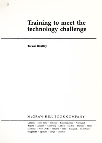 Cover of Training to Meet the Technology Challenge