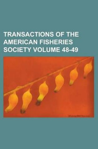 Cover of Transactions of the American Fisheries Society (V. 44-46 1914-17)