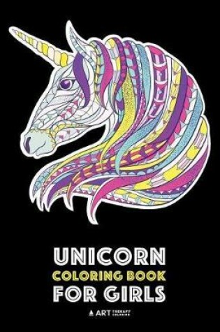 Cover of Unicorn Coloring Book For Girls