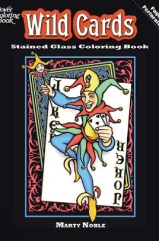 Cover of Wild Cards Stained Glass Coloring Book