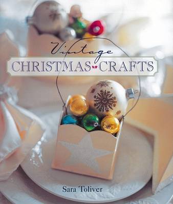 Book cover for Vintage Christmas Crafts