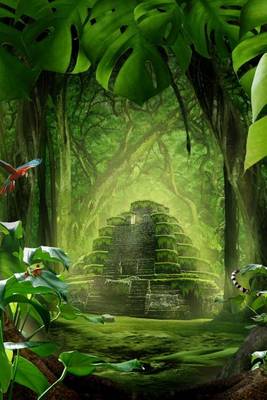 Book cover for Mayan Temple Ruins in the Jungle