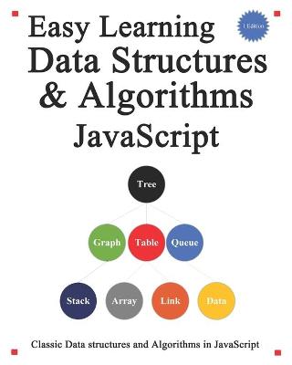 Book cover for Easy Learning Data Structures & Algorithms Javascript