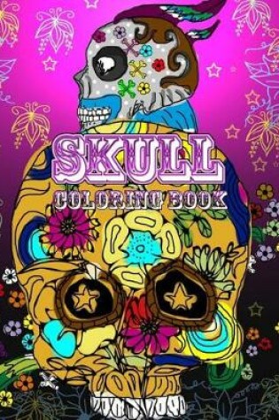 Cover of Skull Coloring Book