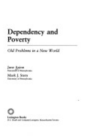 Cover of Dependency and Poverty
