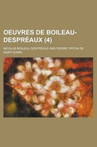 Cover of Oeuvres de Boileau-Despreaux (4)