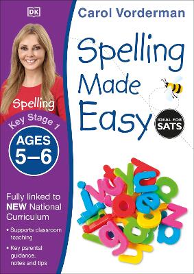 Book cover for Spelling Made Easy, Ages 5-6 (Key Stage 1)