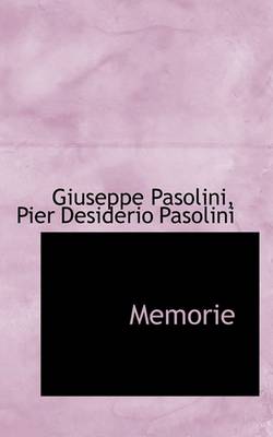 Book cover for Memorie