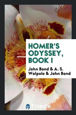 Book cover for Homer's Odyssey, Book I