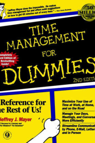 Cover of Time Management For Dummies