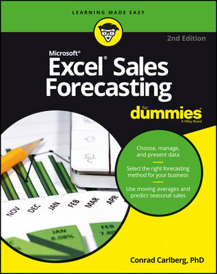 Book cover for Excel Sales Forecasting For Dummies