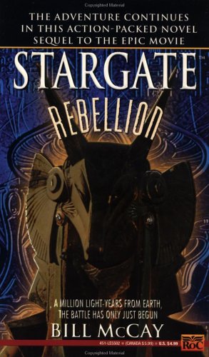 Book cover for Stargate: Rebellion