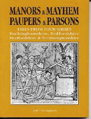 Book cover for Manors and Mayhem, Paupers and Parsons