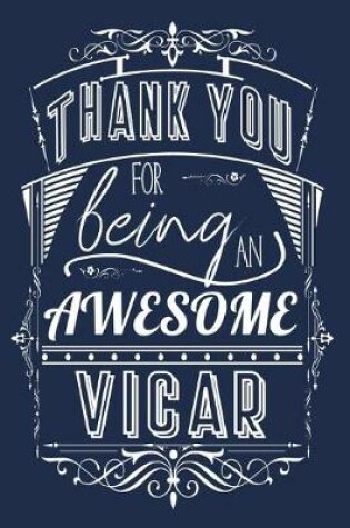 Cover of Thank You For Being An Awesome Vicar