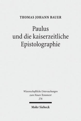 Book cover for Paulus und die kaiserzeitliche Epistolographie