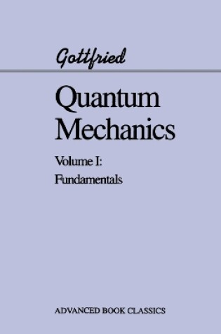 Cover of Quantum Mechanics