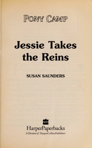 Book cover for Jessie Takes the Reeins