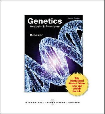 Book cover for Genetics: Analysis and Principles