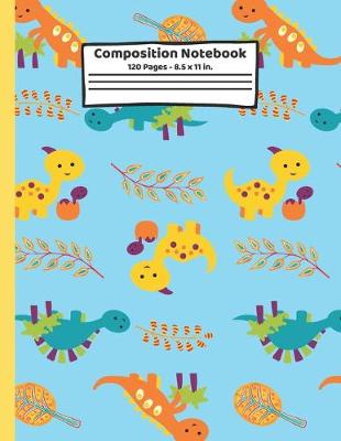 Book cover for Dinosaur Composition Notebook