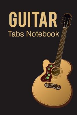 Book cover for Guitar Tabs Notebook