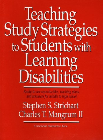 Book cover for Teaching Study Strategies to Students with Learning Disabilities