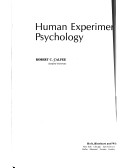 Book cover for Human Experimental Psychology