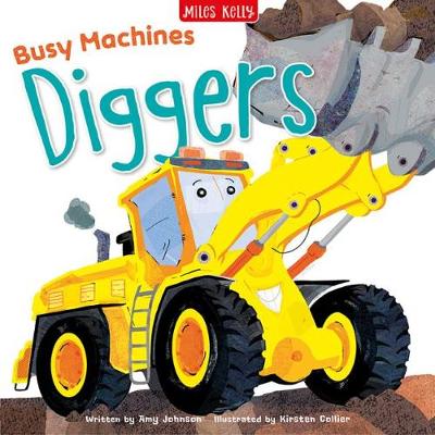 Book cover for Busy Machines: Diggers