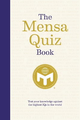 Book cover for The Mensa Quiz Book