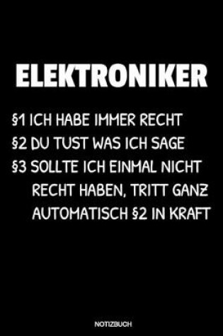 Cover of Elektroniker