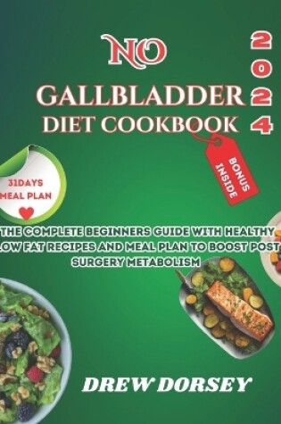 Cover of No Gallbladder Diet Cookbook 2024