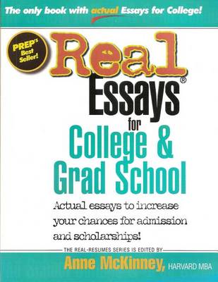 Cover of Real Essays for College and Grad School