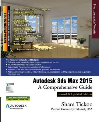 Book cover for Autodesk 3ds Max 2015