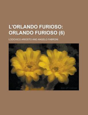 Book cover for L'Orlando Furioso (6)