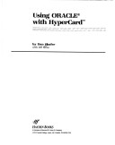 Book cover for Using ORACLE with HyperCard